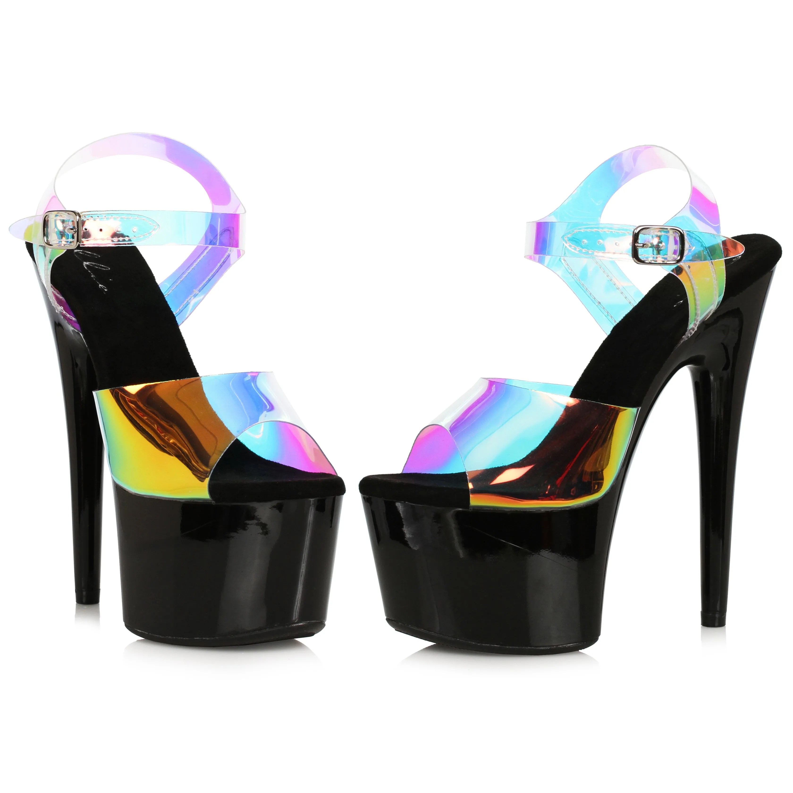 709-TARYN 7" Heel Platform Sandal