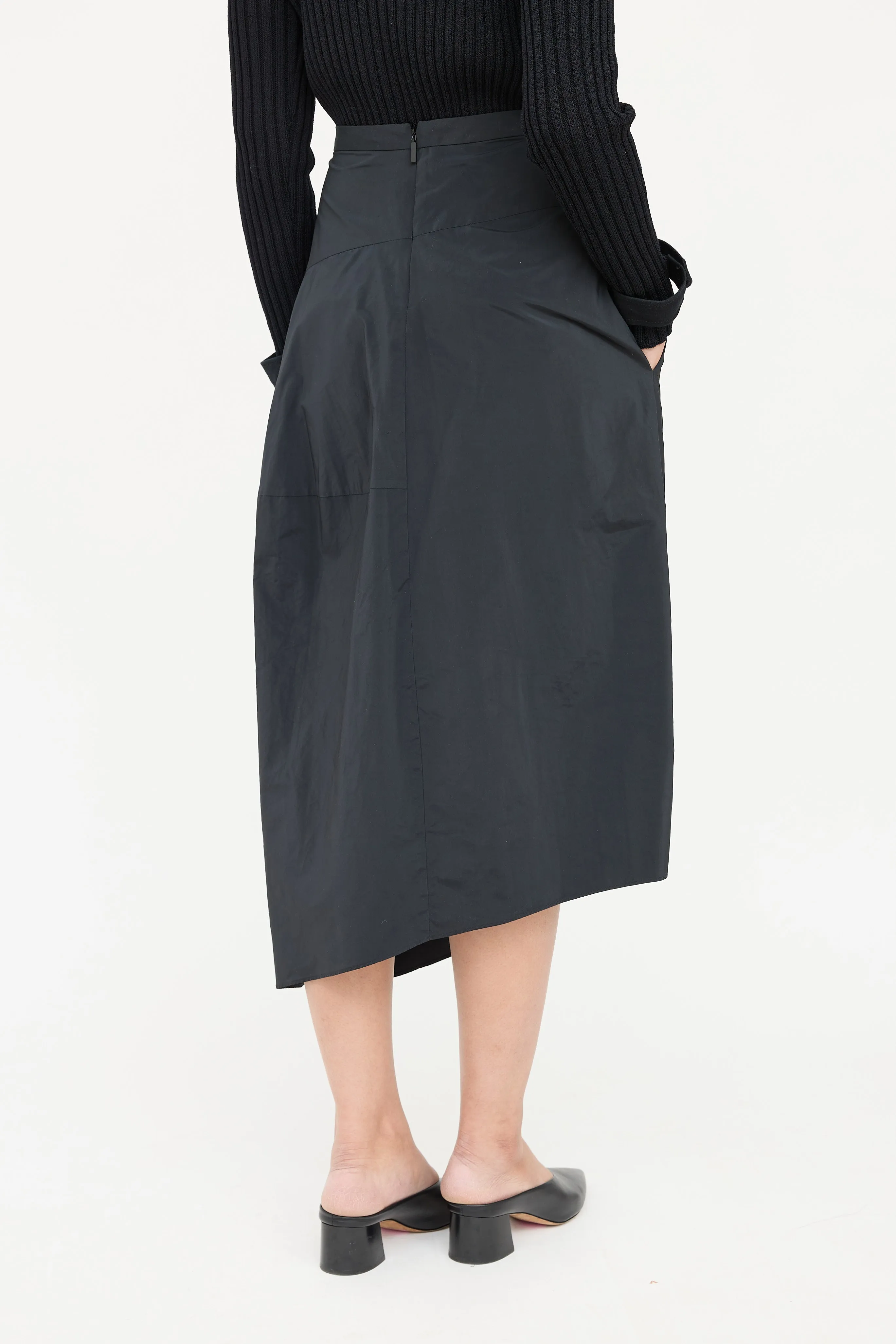 Asymmetrical Balloon Skirt