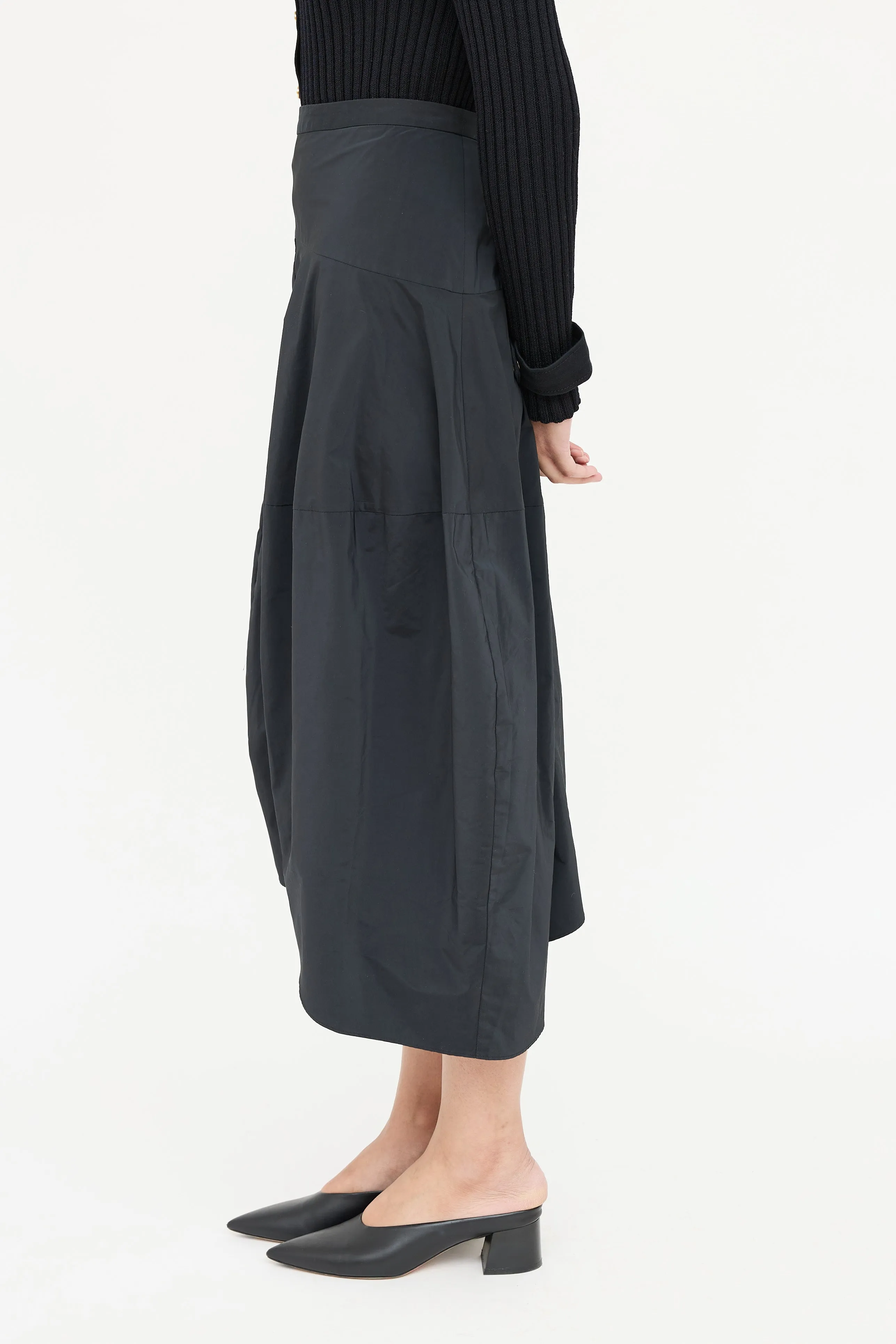 Asymmetrical Balloon Skirt