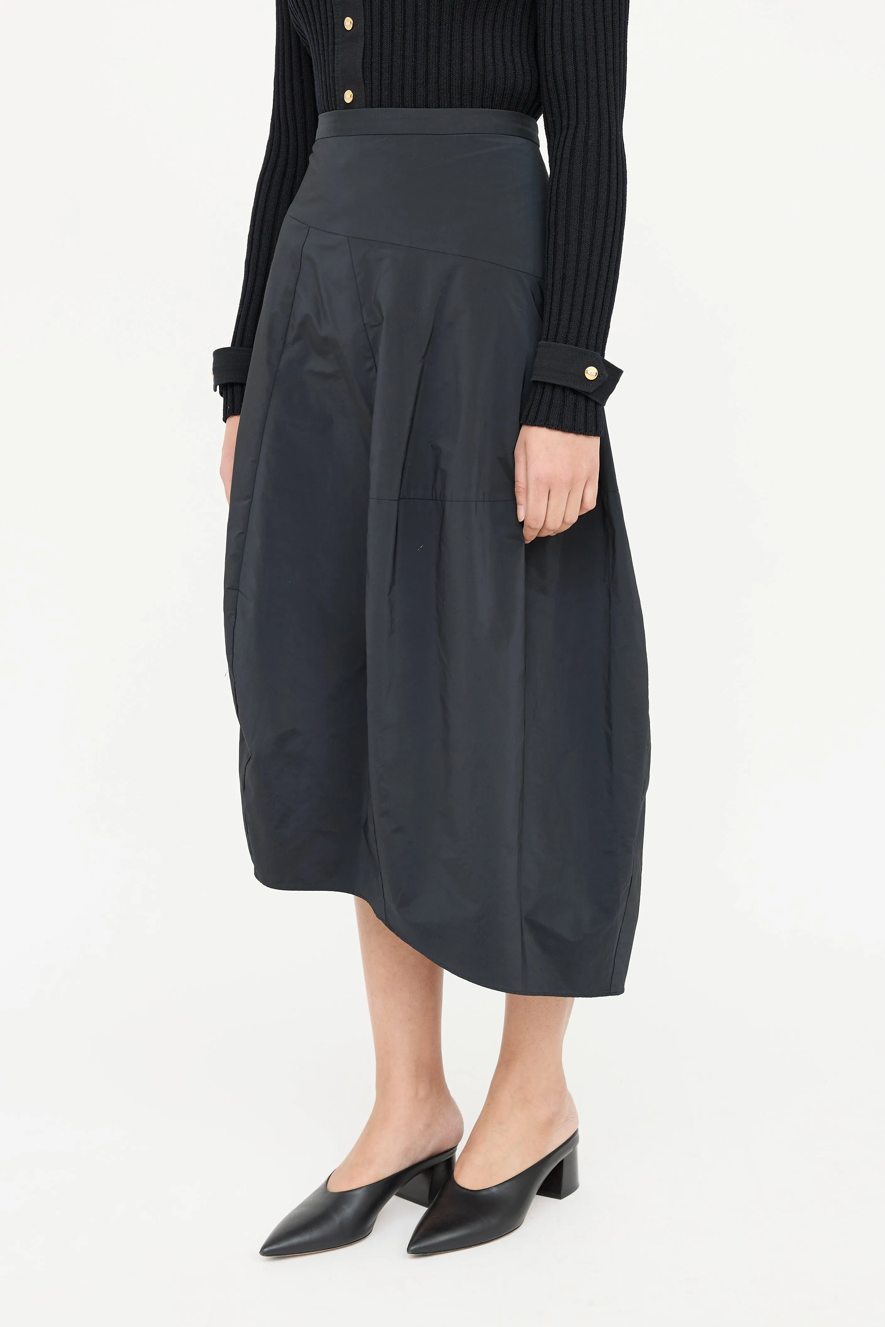 Asymmetrical Balloon Skirt