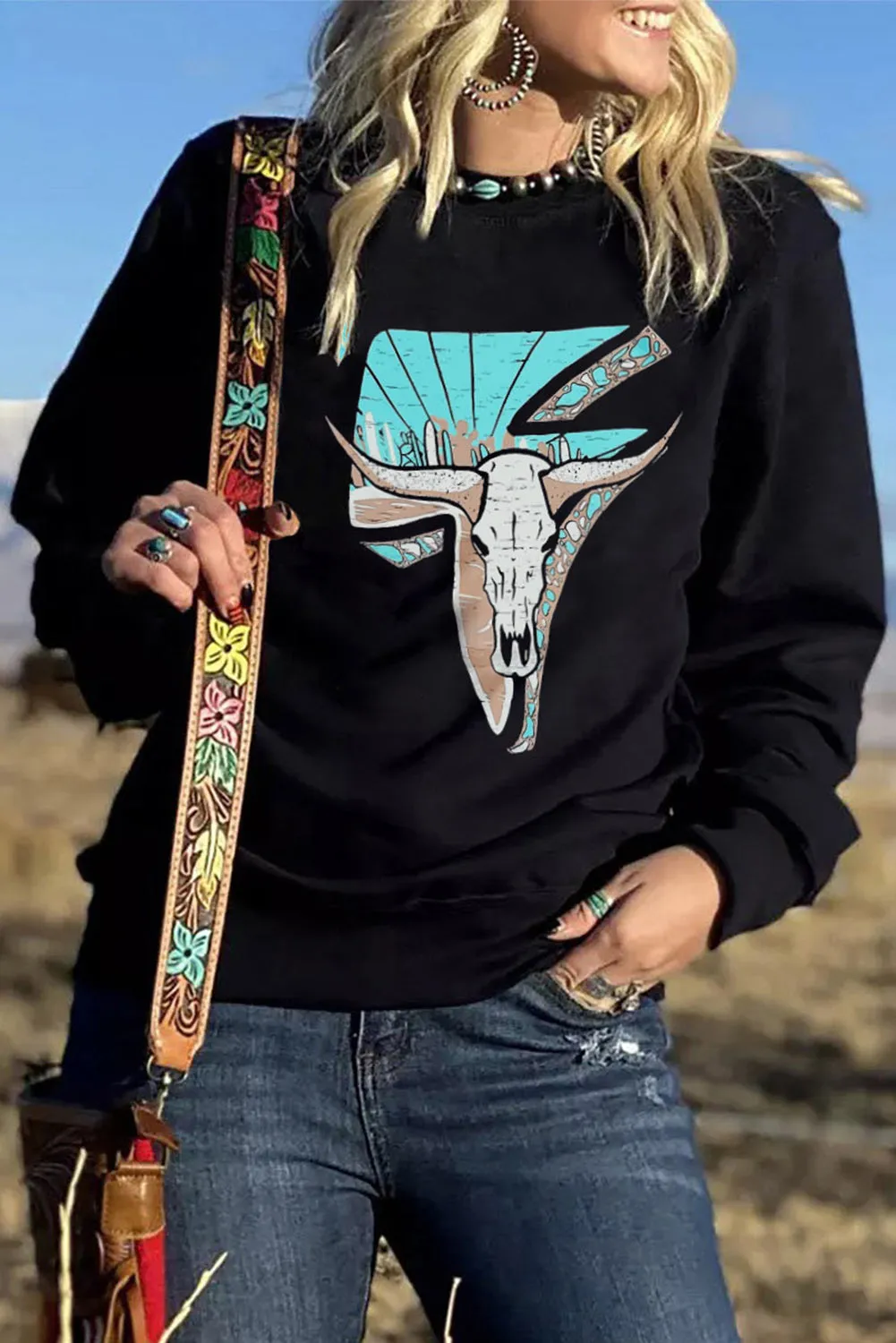 Coors Rodeo Banquet Graphic Sweatshirt