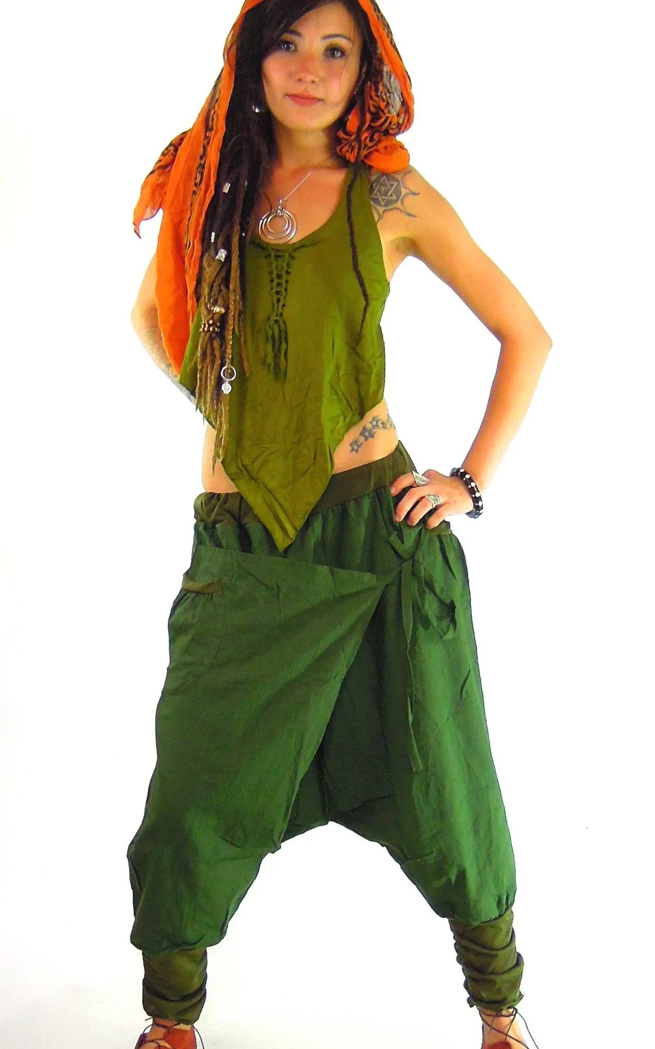 Doubled fronted Heathern Pants