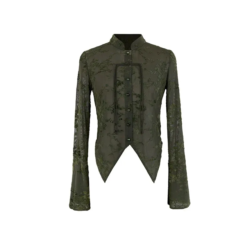 Sheer Asymmetrical Top Mode Retro